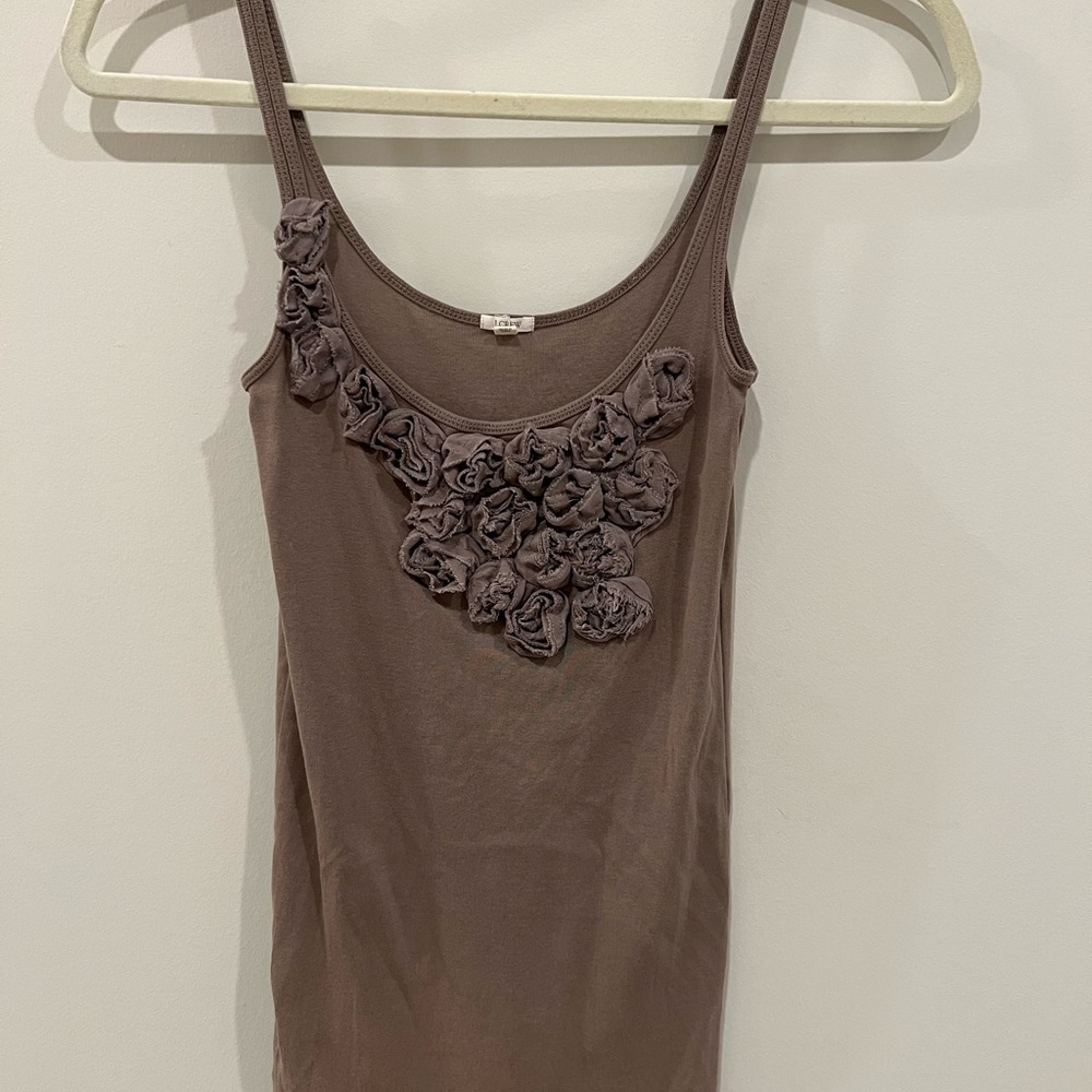 Jcrew floral tank. Size XS.